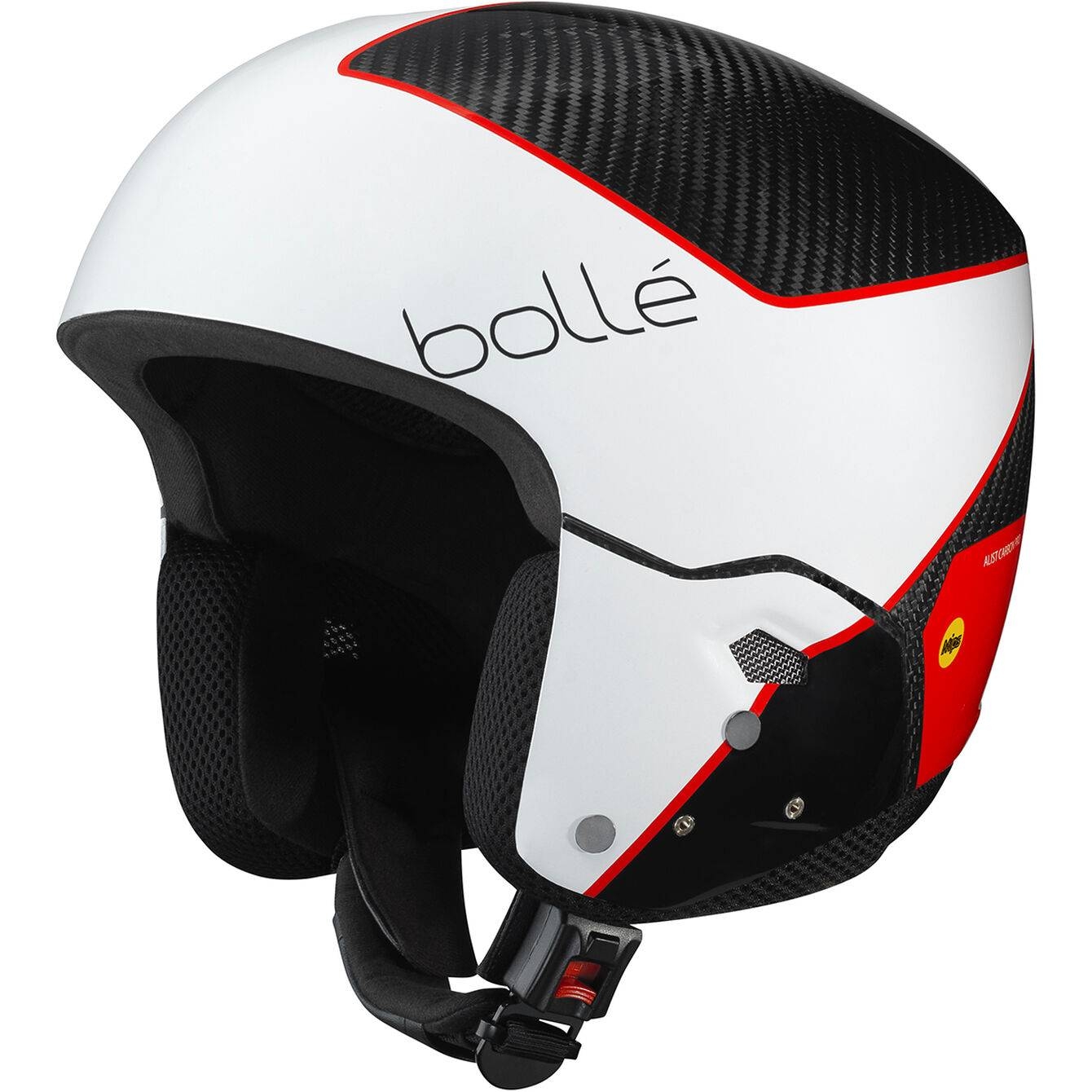 送料無料◆2025新品  Bollé Medalist Shiny White Race FIS MIPS Pro Carbon スキー・スノーボードアクセサリー