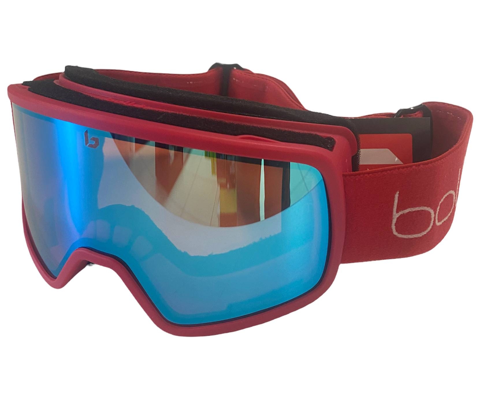 Nevada Jr Otg Red Matte Ski Goggles S2