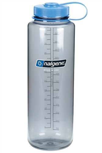 Nalgene Wide Mouth Silo Water Bottle Gray 1500 Ml
