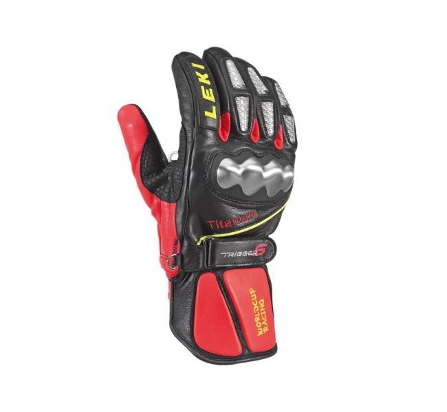 Leki WC Racing - TITANIUM - black/red (6.5)
