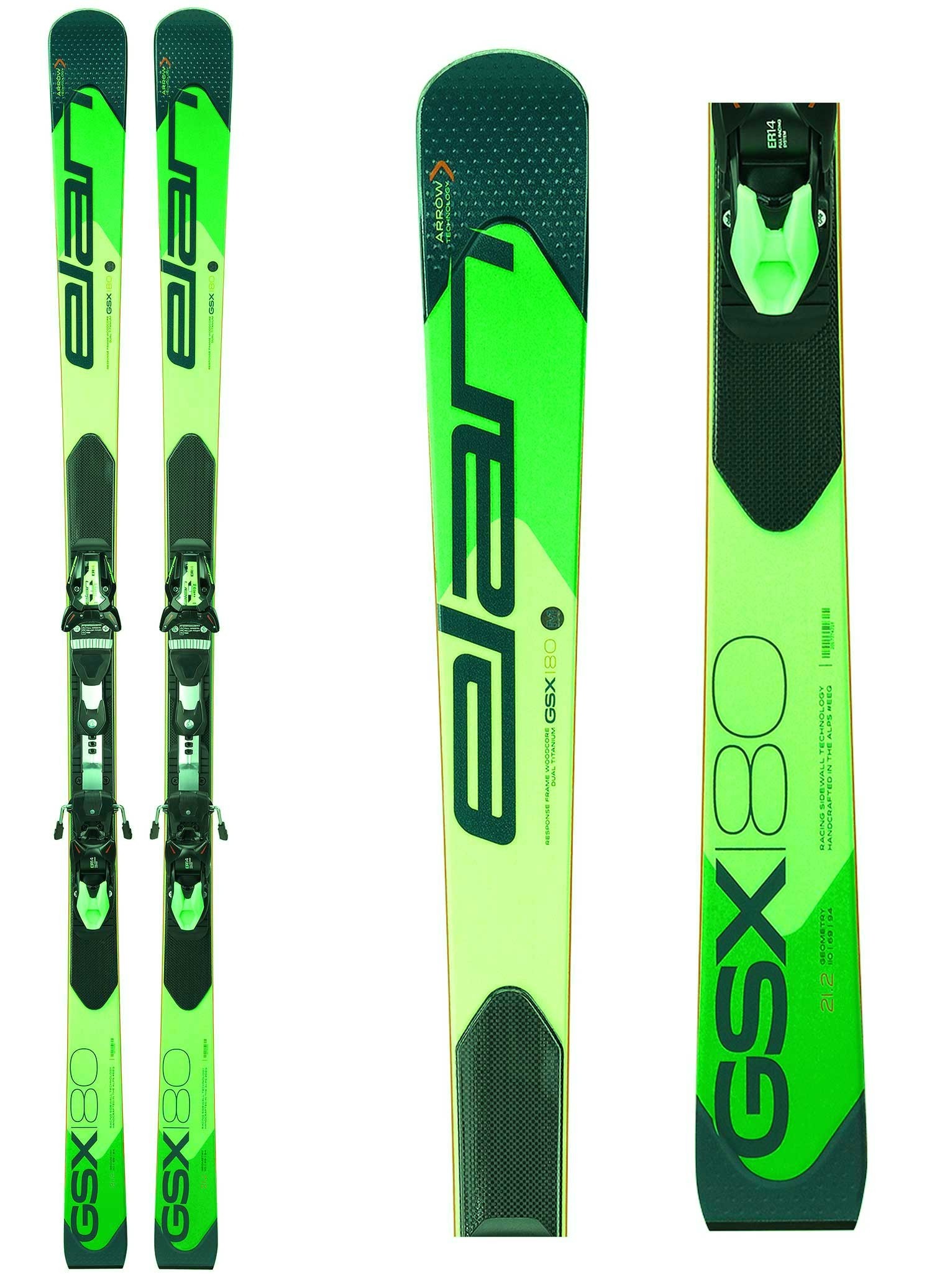Elan GSX MASTER Plate skis 2019
