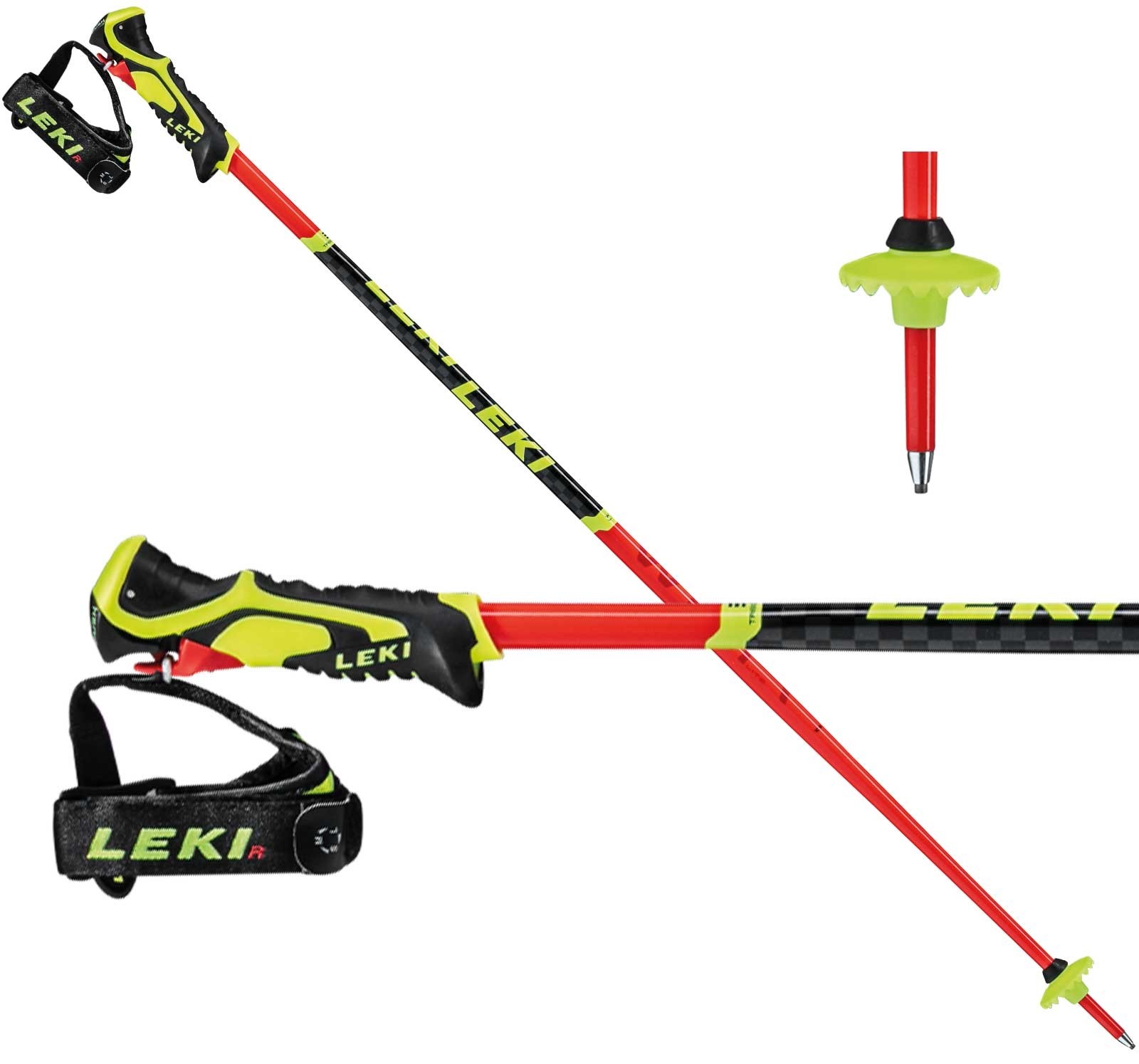 Oeps Schep petticoat Leki WCR Lite SL 3D junior ski poles