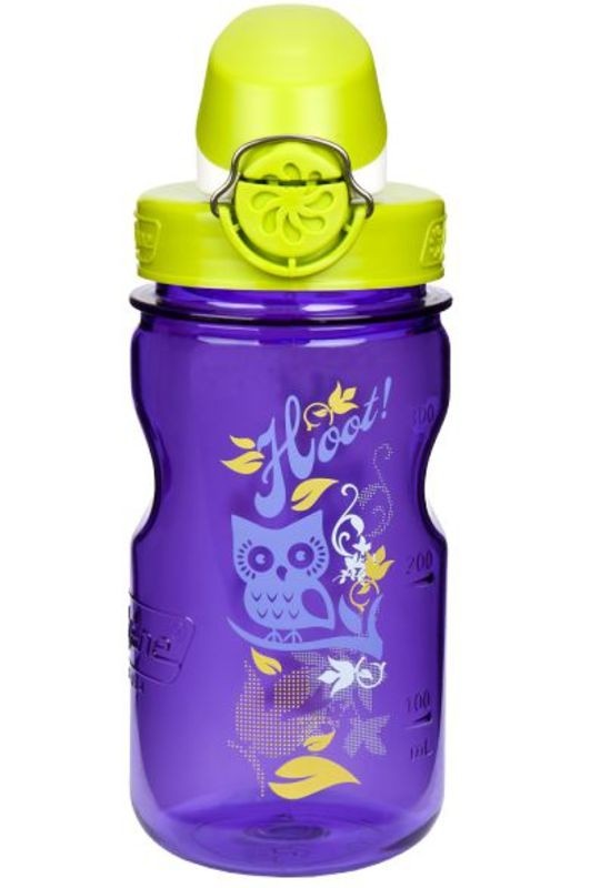 Nalgene OTF Kids bottle, purple hoot, 350 ml (12oz.)