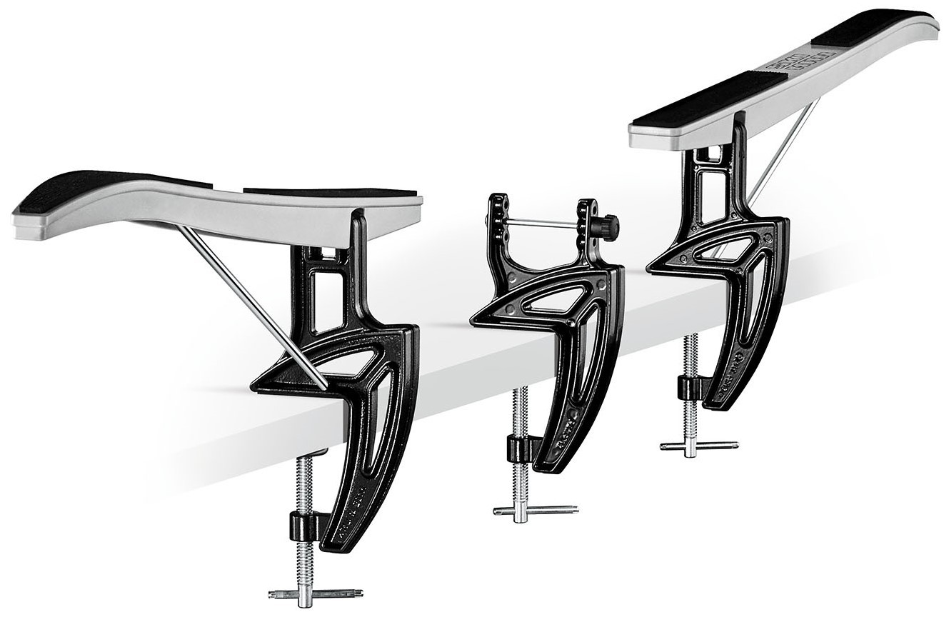 SKIMAN Ski Vise Pro Worldcup Klemme 90mm breit Hochwertiger Skispanner 