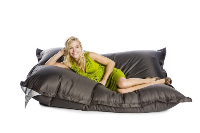 Pouf beanbag sit on it clearance