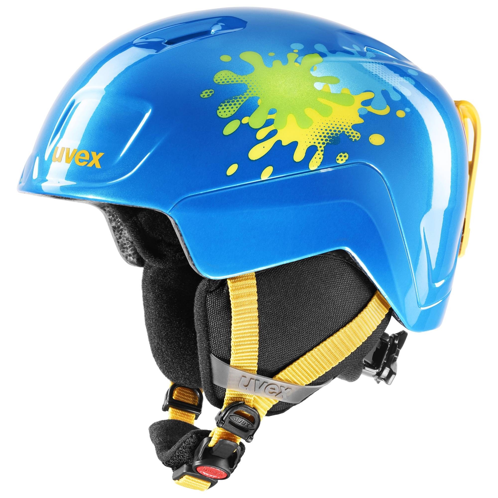 Afm onhandig Moedig aan Uvex Heyya Blue Splash junior ski helmet, 2023