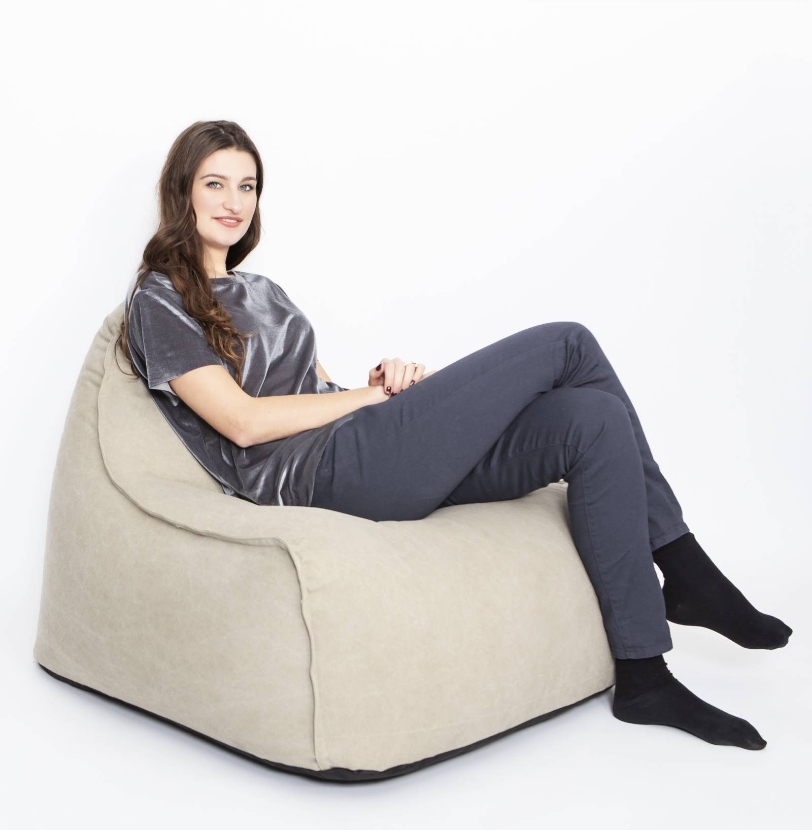 BeanBag Sit on it Chill Canvas sand