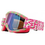 Shred Soaza goggles: Nastify Redux (pink/green)
