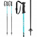 Leki RIDER ski poles Dark Blue/Turquoise, 2024