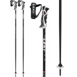 Leki Bold Lite S ski poles black/red/white