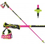 Leki Venom SL 3D ski poles pink