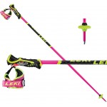 Leki WCR TBS SL 3D ski poles, pink