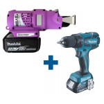 Discman 4 + Makita DDF482 + 2 x 18V 3Ah 