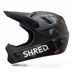 MTB full face helmet Shred Brain box Black