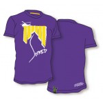 Shred majica tshirt heli ash purple