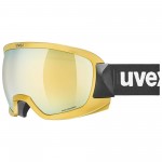 Uvex Contest CV chrome gold ski goggles (S2)