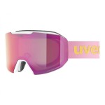Uvex Evidnt Attract white matt ski goggles (S2+S1)