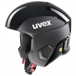 Uvex Invictus MIPS Black FIS ski helmet, 2024