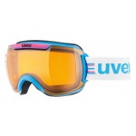 Uvex Downhill 2000 Race cyan/pink ski goggles
