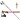 Leki WCR Lite SL 3D pink junior ski poles, 2024