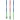 Liski slalom gummy poles, fi 30mm, h.50cm