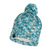 Buff Knitted Polar Hat, Lily Aqua