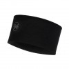 BUFF 2L Merino Midweight Headband Solid Black