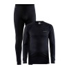 Craft Men's Core Dry Baselayer Set, black