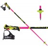 Leki WCR Lite SL 3D pink junior ski poles, 2025