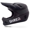 MTB full face helmet Shred Brain box Black