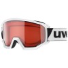 Uvex Athletic LGL OTG white ski goggles (S2)