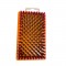 carrot rectangular thin steel brush