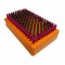 carrot rectangular thin steel brush