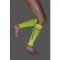 cep reflective compression calf sleeve neon yellow women