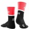 cep run compression mid socks 4.0 pink black