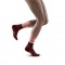 cep run compression mid socks 4.0 rose dark red