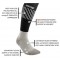 cep ski ultralight socks black grey