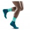 cep run compression mid socks 4.0 ocean/petrol