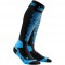 cep ski merino socks blue black