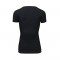lenz t shirt women merino 6.0 round neck black