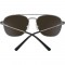 serengeti carroll large shiny gunmetal mineral polarized 555nm blue back