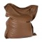 vreča za sedenje sit on it leather look rjava 1