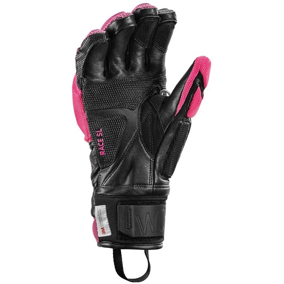 Leki WCR Venom SL 3D Pink/Black ski gloves Leki WCR Venom SL 3D Pink/Black ski gloves
