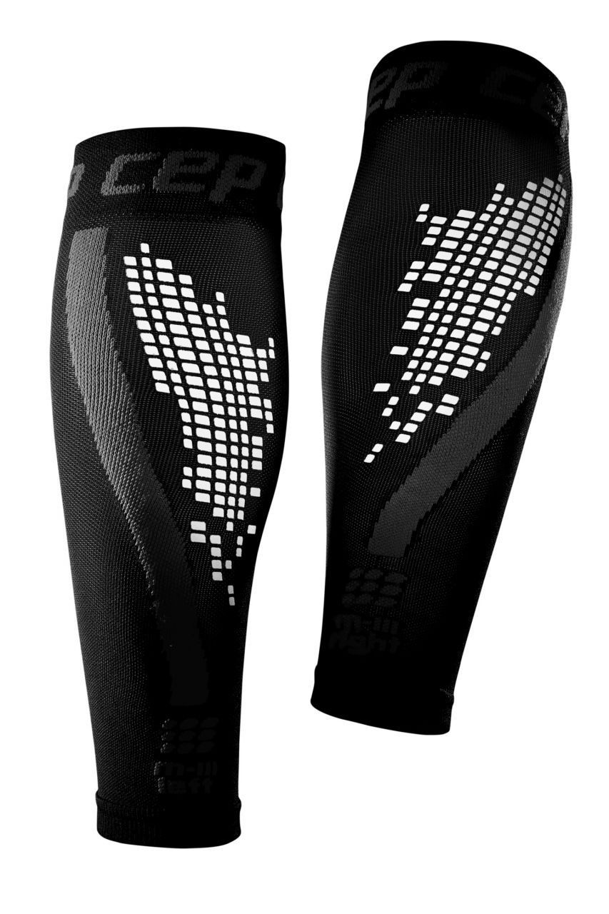 CEP reflective calf sleeves, black, men III