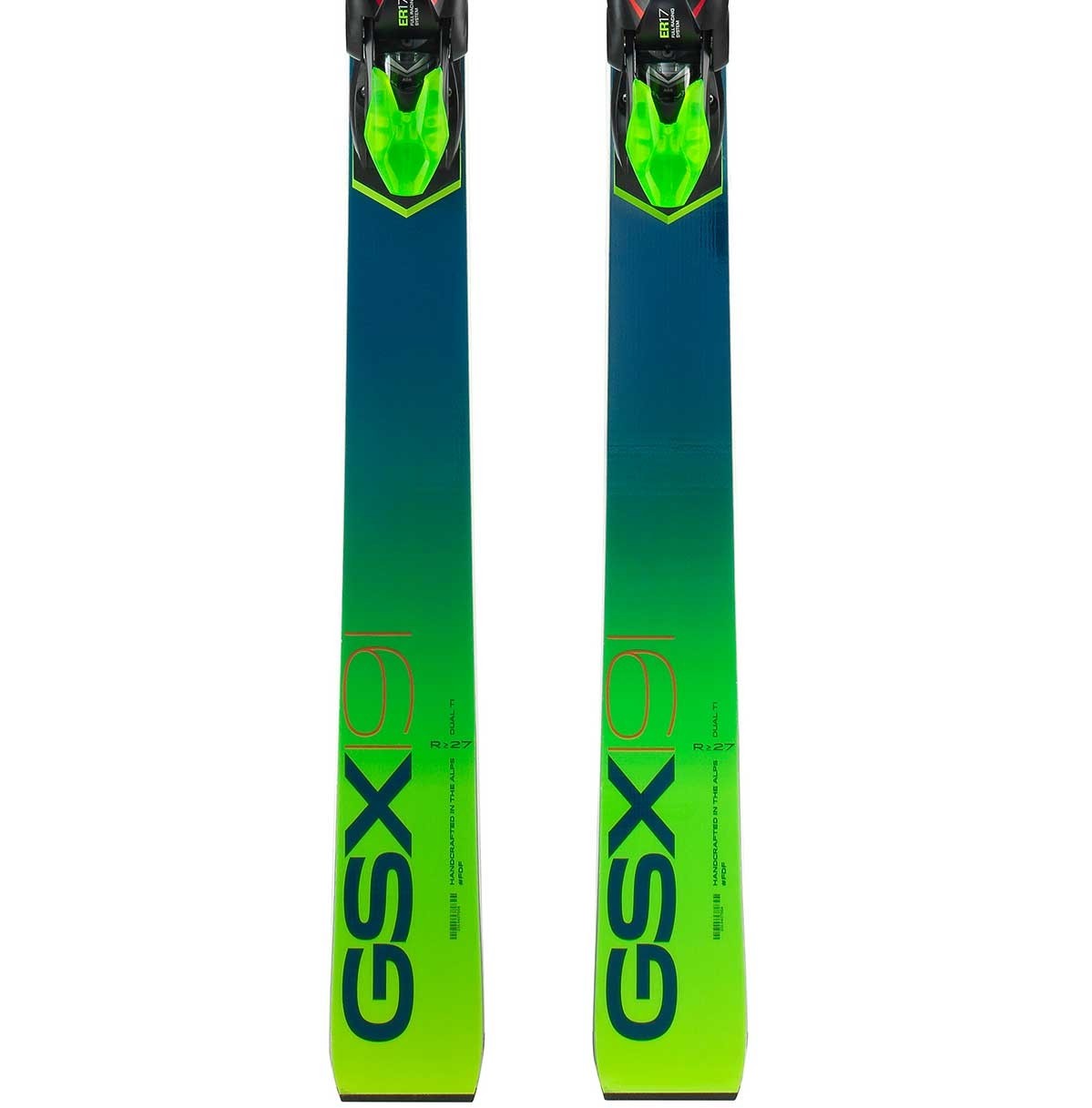 Elan Race GSX Amphibio Pro Skis FIS Tyrolia Plate WC 183-188cm 