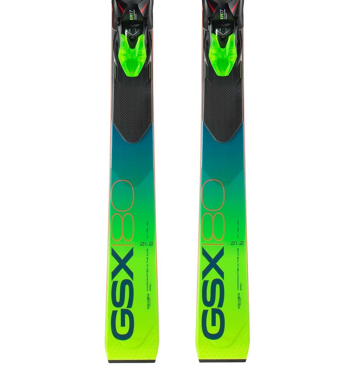 Elan Race GSX Amphibio Plate FIS 195 cm race Ski w/ Tyrolia