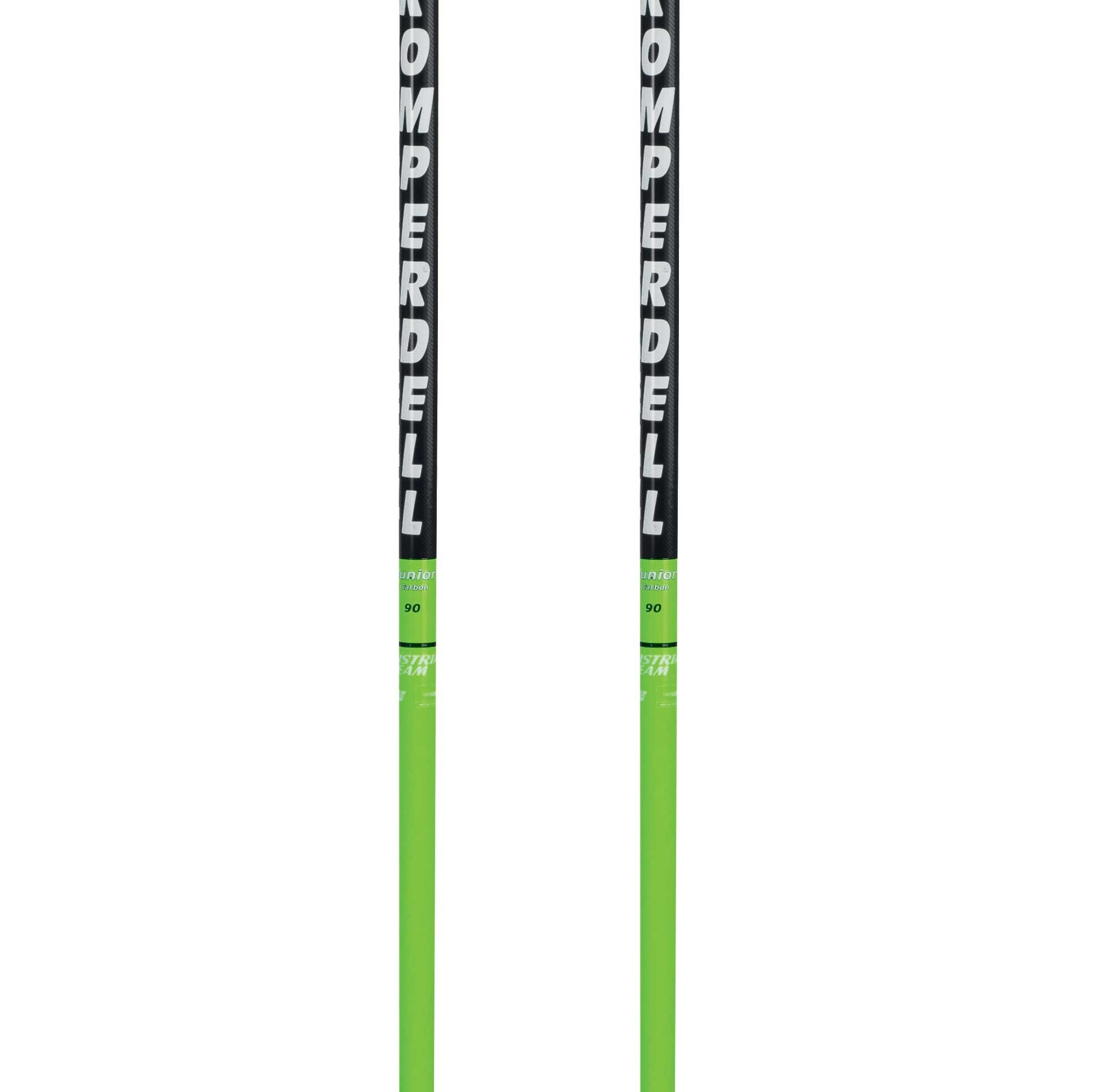 【売れ筋】 Komperdell Nationalteam Carbon Junior ski poles 子ども用