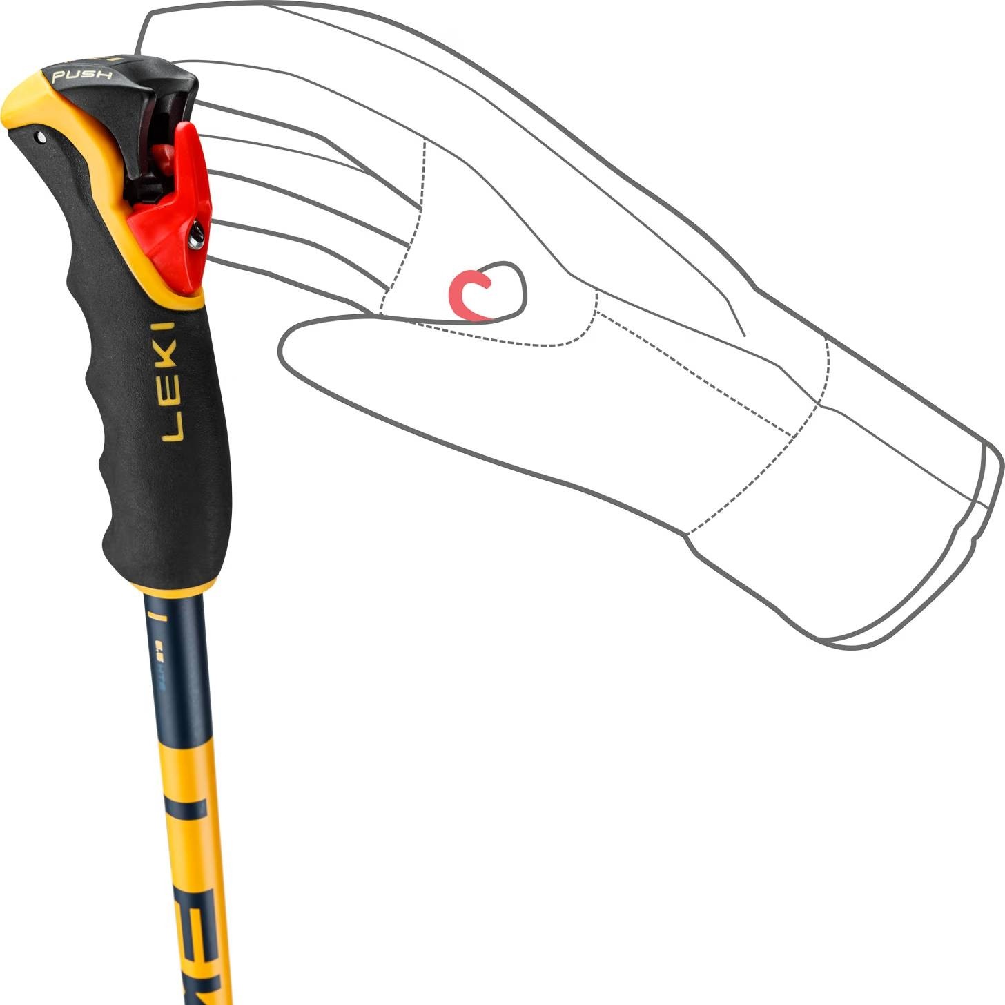 Leki Spitfire Vario 3D ski poles