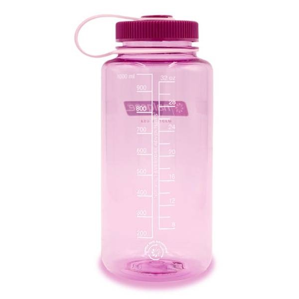 Made Easy Kit Tritan Plastic Water Bottle - Revolutionary Lid, Wide and Narrow Mouth openings - BPA Free Water Bottle, Dishwasher Safe Large (32oz)