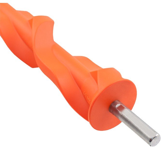 Orange Fox Plastic Snow Drill Bits